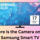 Where is the Camera on the Samsung Smart TV