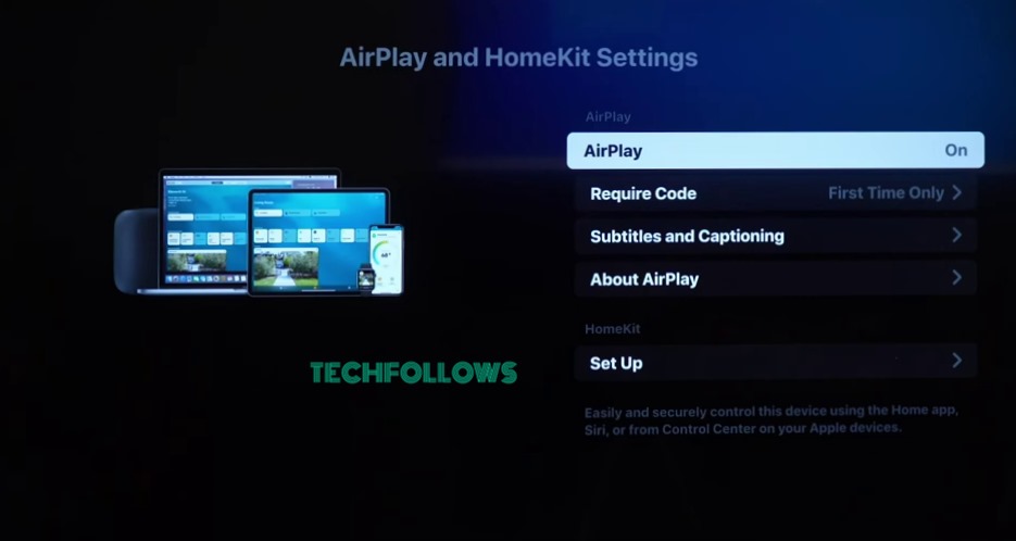 Turn on AirPlay on Fire TV