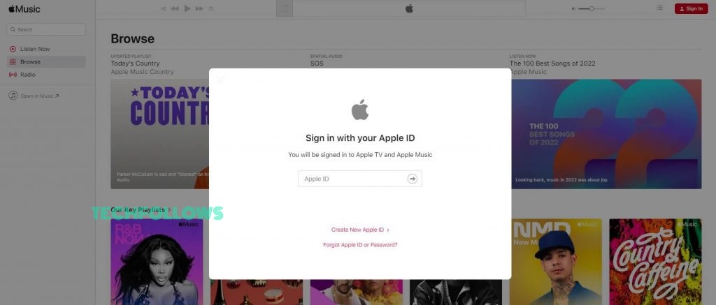 Sign in with your Apple ID