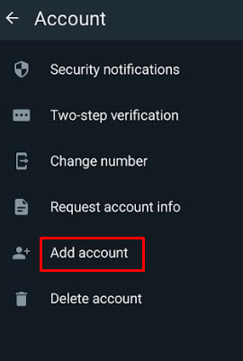 How to use two WhatsApp account in one phone - add account
