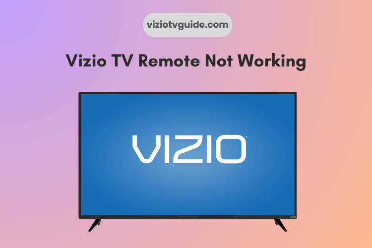 Vizio TV Remote Not Working