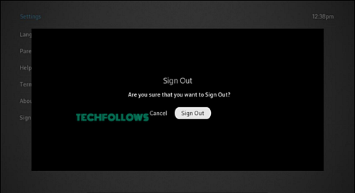 Sign Out of Xfinity Stream on Roku