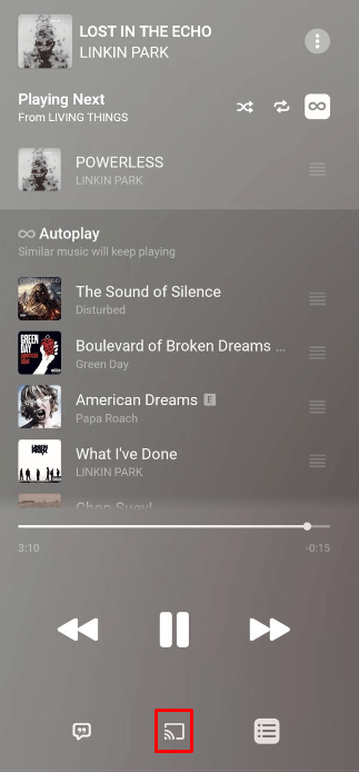 Cast Apple Music on Vizio Smart TV from Android