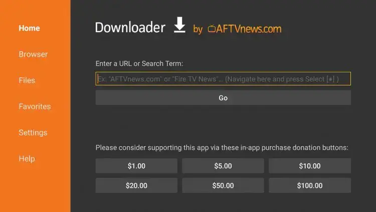 Downloader for Firestick to Install MyIPTV Player