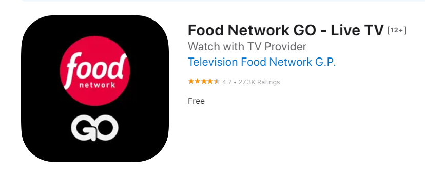 Food Network app