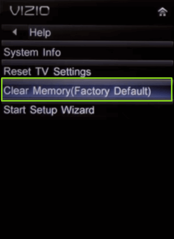 Clear Memory to Clear Cache on Vizio Smart TV