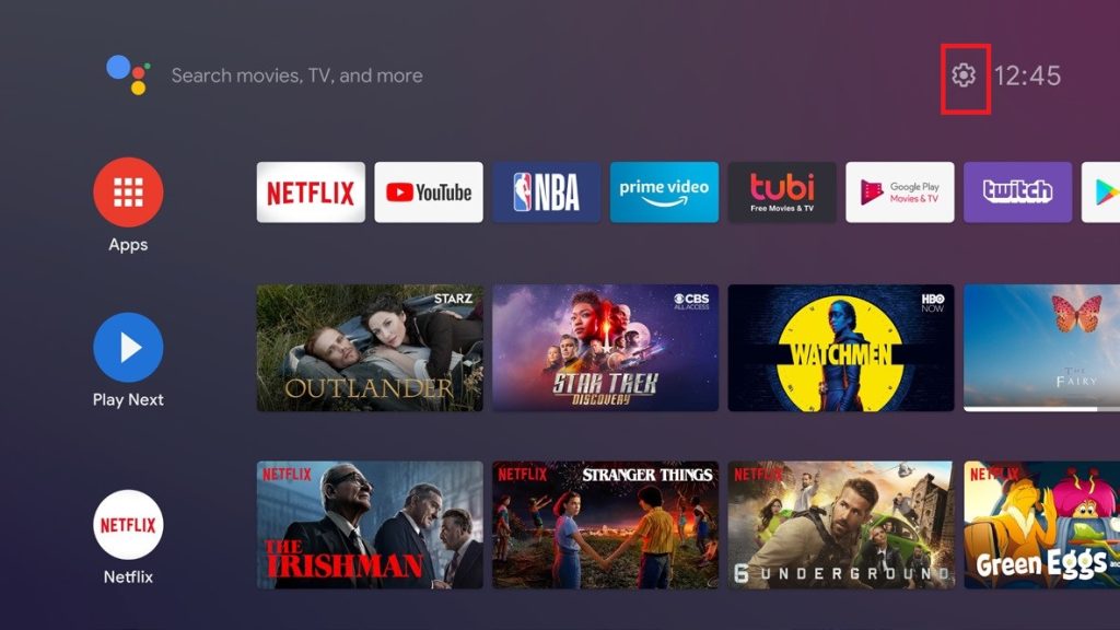How to Connect Soundbar to TCL TV - go to Settings on TCL TV