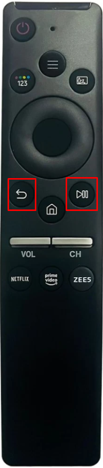 Pair your Samsung TV remote.