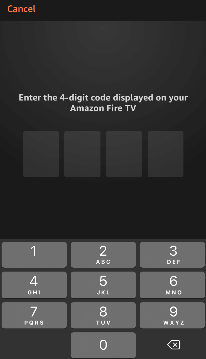 Enter the 4-digit code to turn on tcl tv without remote