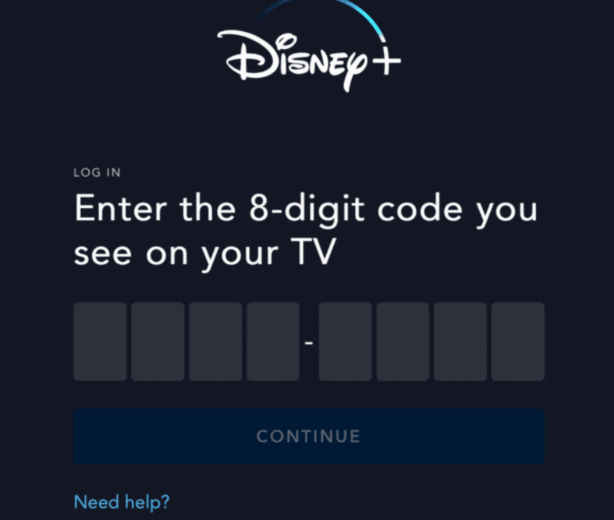 Enter the Activation Code to Watch Disney Plus on Vizio TV