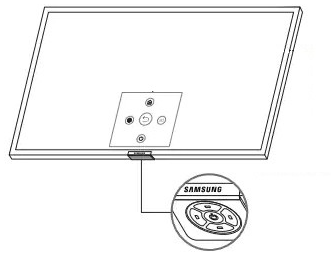 Power button on Samsung TV