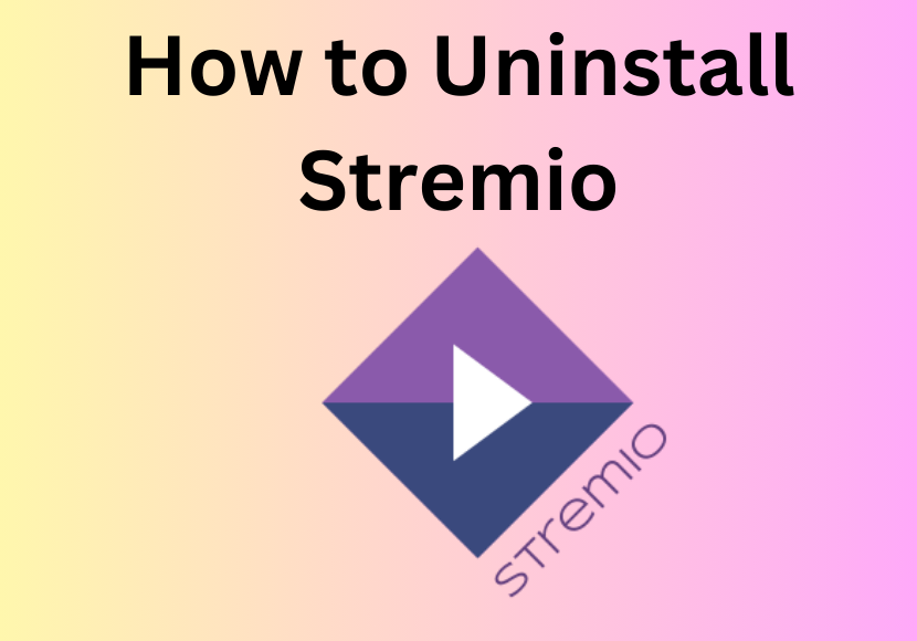 How to uninstall Stremio