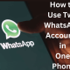 How to use two Whatspp accounts in one phone- feature image