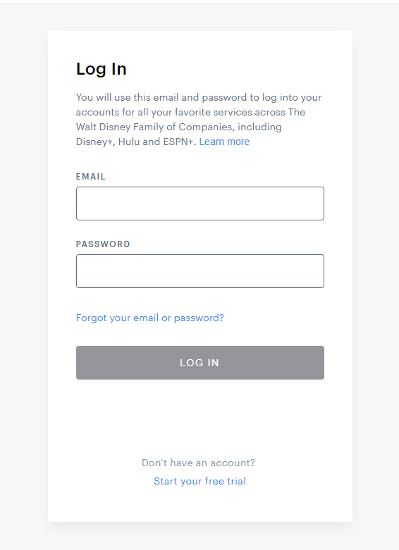 Log in to enter the activation code