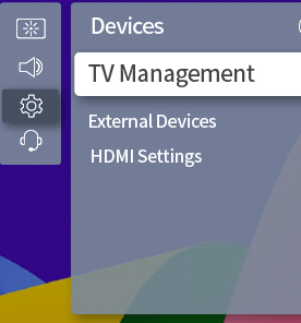 LG TV Demo Mode - Select TV Management