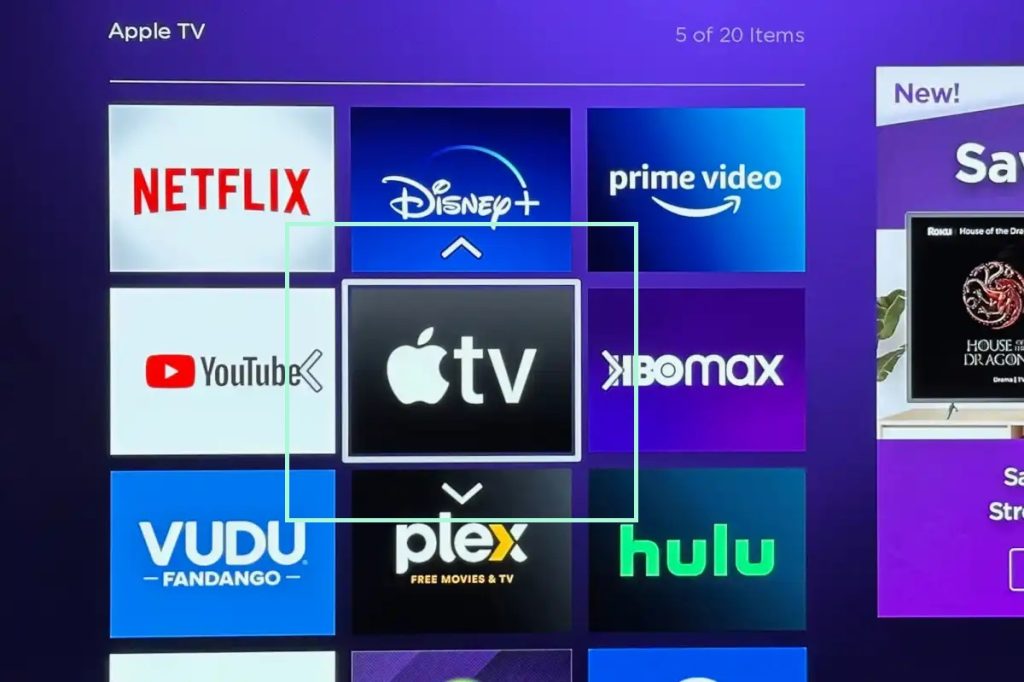 Moving Channels on Roku TV
