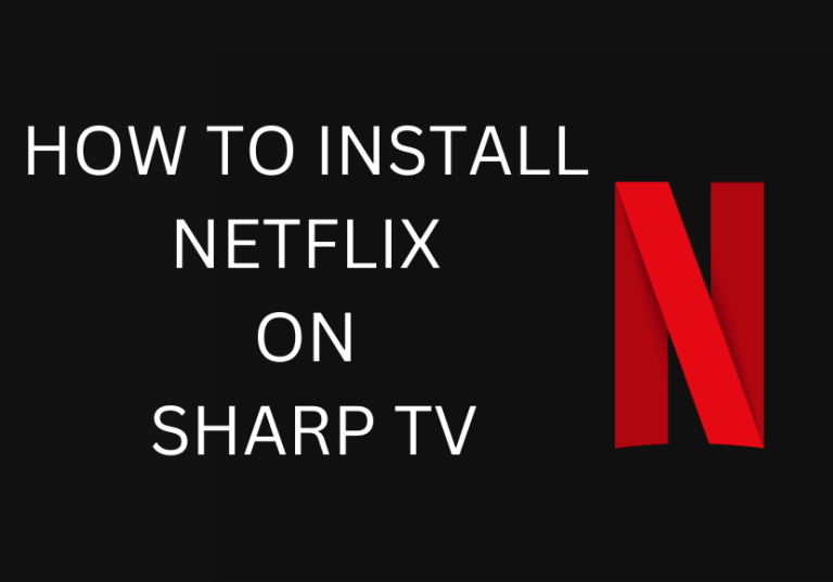 Netflix on Sharp TV