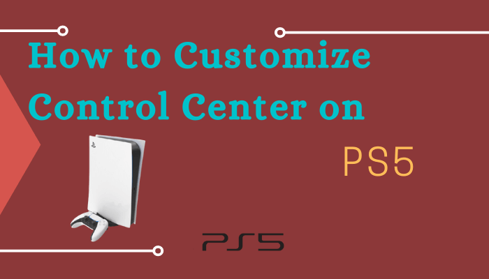 PS5 Control Center