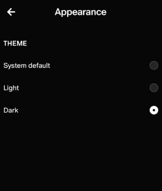 Choose Dark Theme - Patreon Dark Mode