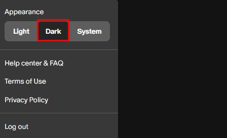 Choose the Dark Theme - Patreon Dark Mode