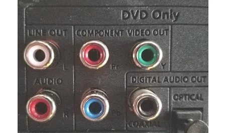 Vizio TV Component ports