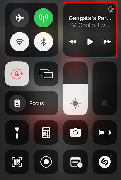 Select the Audio tile