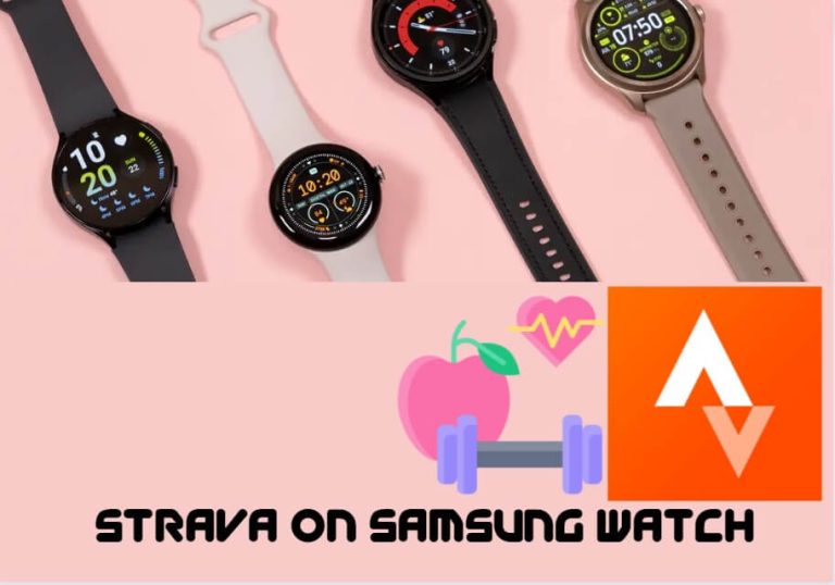 Strava on Samsung Watch