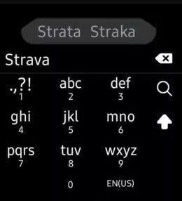 Search Strava - Strava on Samsung Watch