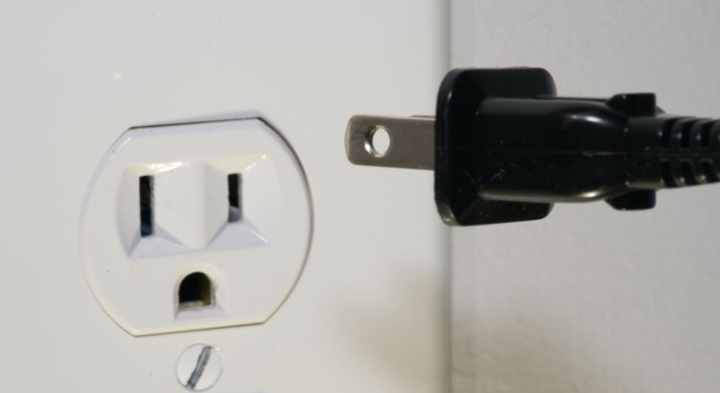 Remove Power cord from outlet