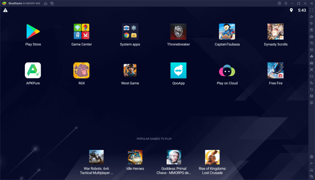 Bluestacks for PC to install Home IPTV