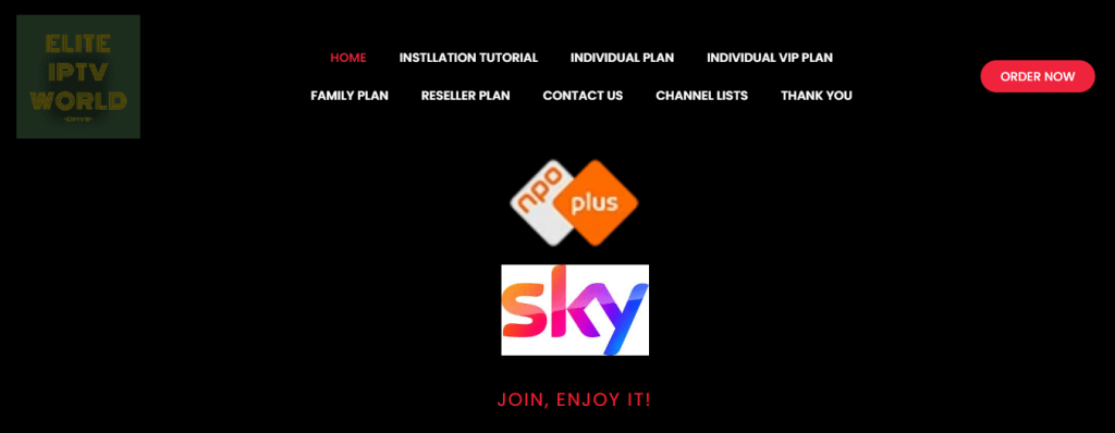 Tap Individual Plan to View the Plans of Elite IPTV