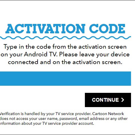 Enter Code to Activate on Firestick