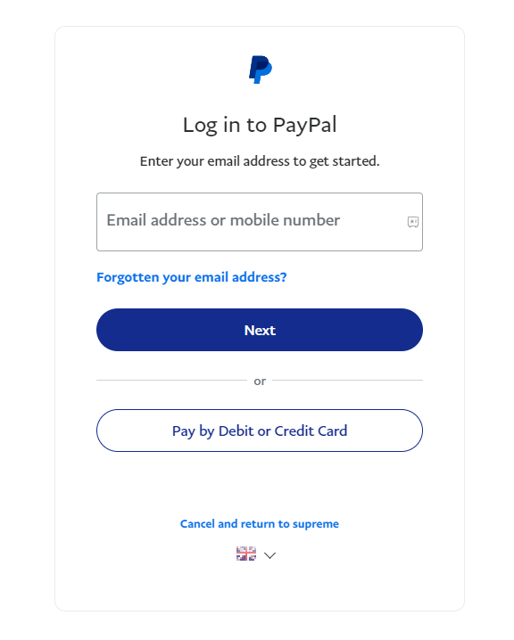 Pay Via PayPal to Activate IPTV Stream Player