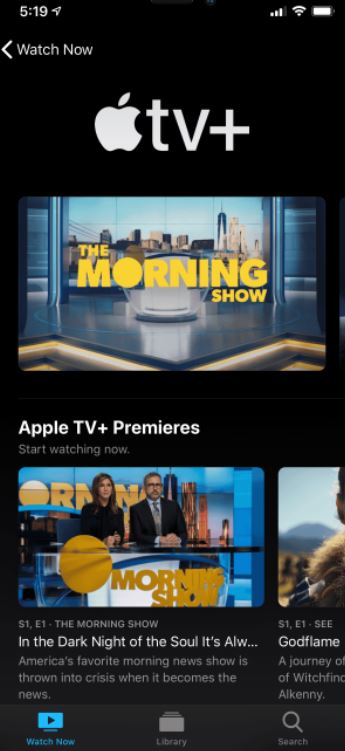 Apple TV on Samsung TV